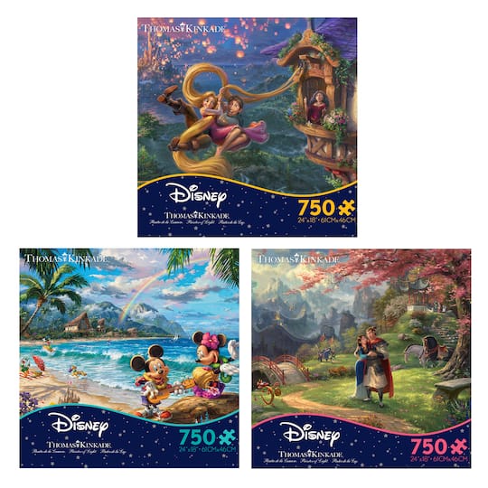 Assorted Disney Thomas Kinkade™ 750-Piece Jigsaw Puzzle